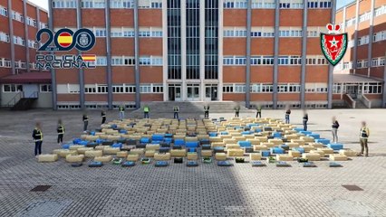 La Policía incauta 20 toneladas de hachís que venían de Marruecos