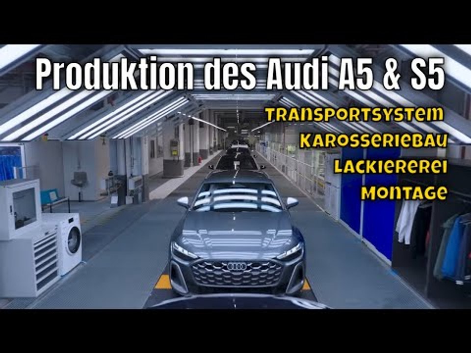 Produktion des Audi A5 & S5: Blick hinter die Kulissen | die Fakten zum Werk in Neckarsulm