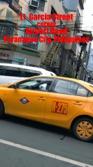 Lt  Garcia Street corner Airport Road in Paranaque City in the Philippines