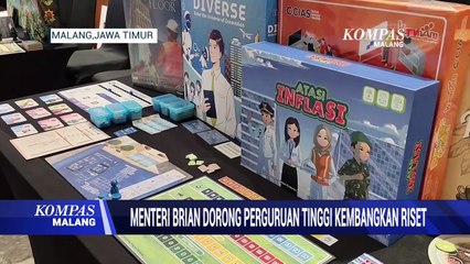 Menteri Pendidikan Tinggi Sains dan Teknologi Dorong Perguruan Tinggi Kembangkan Riset