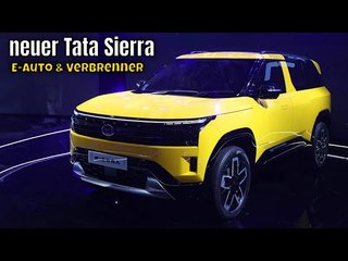 2025 Tata Sierra: Die Rückkehr einer SUV-Legende auf der Auto Expo