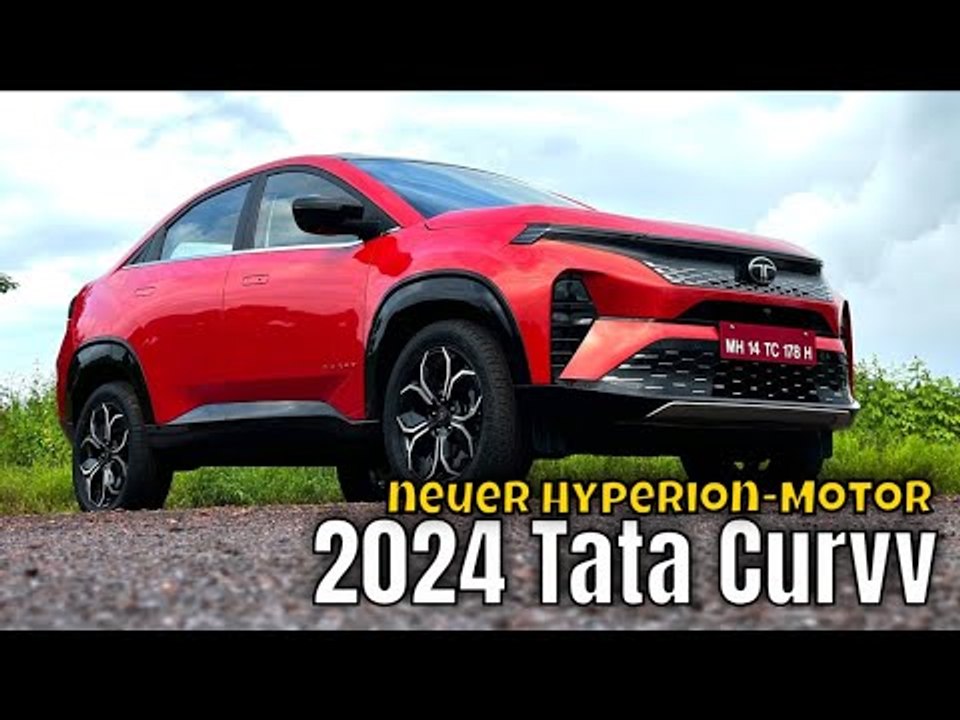 2024 Tata Curvv: Futuristisches SUV-Coupé mit 125 PS und Hightech-Ausstattung