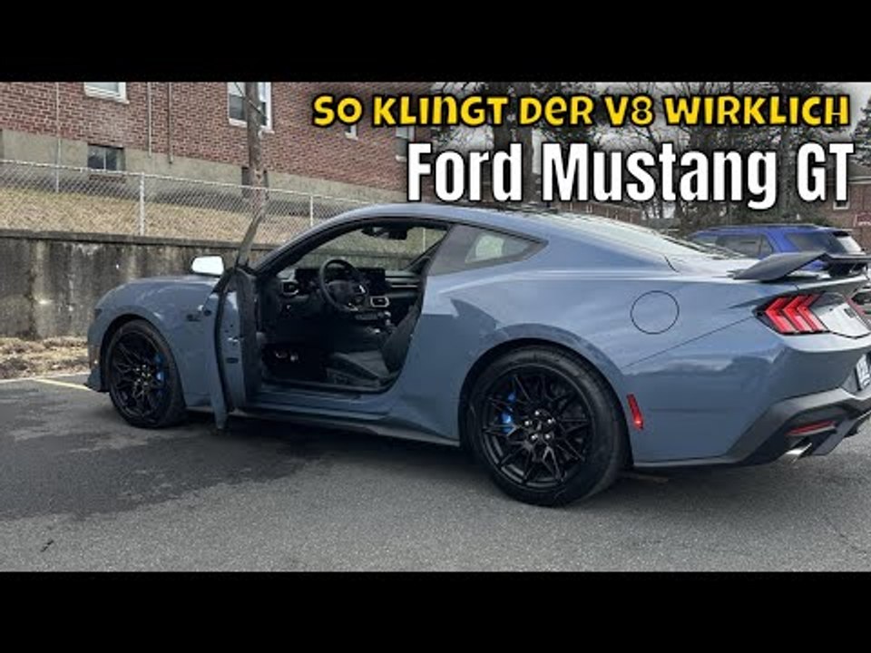 2025 Ford Mustang GT in Vapor Blue: Ultimativer V8-Sound und Fahrerlebnis!