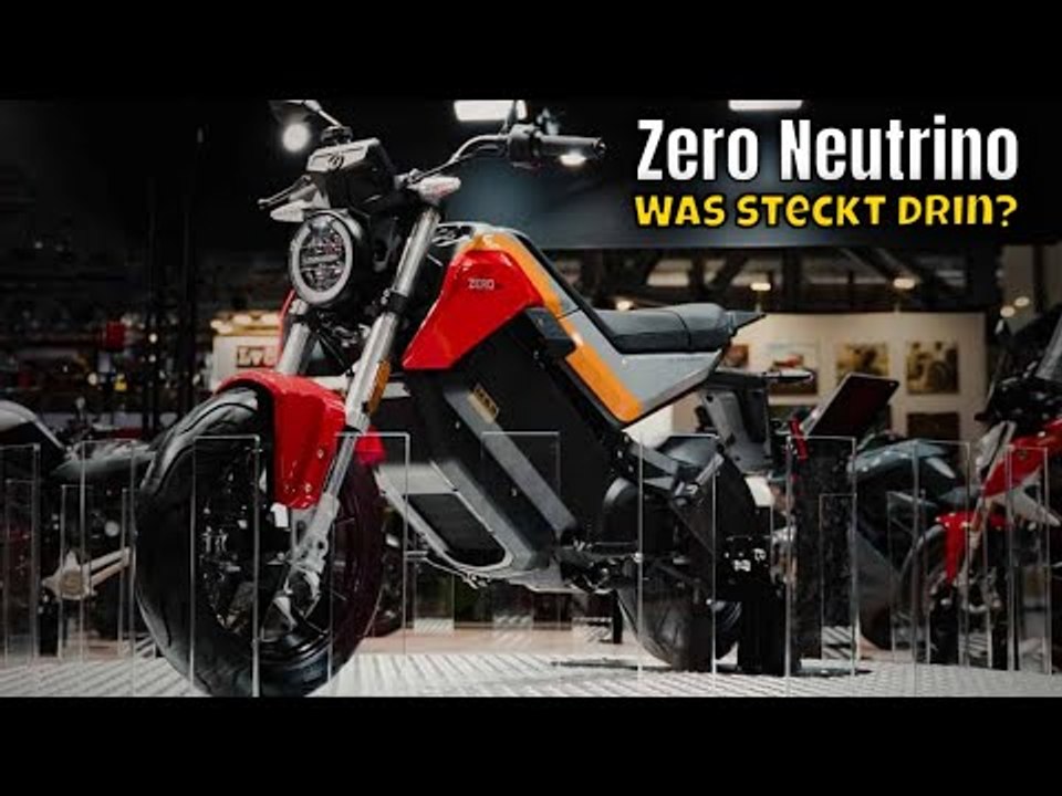2025 Zero Neutrino: 125er-Elektromotorrad für A1 & B196 für unter 8.000 Euro