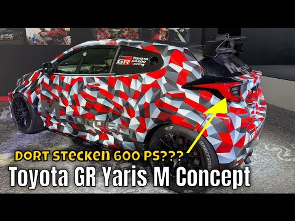 2025 Toyota GR Yaris M Concept: Mittelmotor & 600 PS?