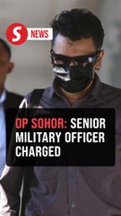Senior military officer charged with accepting RM34,500 bribe from smugglers