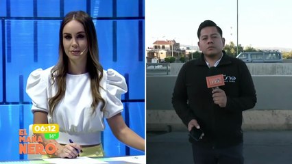 ¡Cuidado! Tráiler queda atascado al intentar cruzar el puente Juana Azurduy en Cochabamba