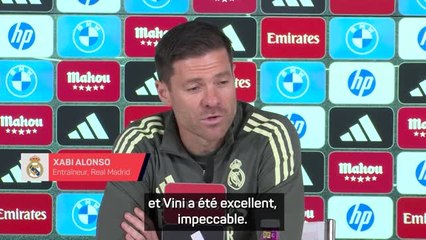 Real Madrid - Xabi Alonso : "Avec Vinícius, l’affaire est réglée"