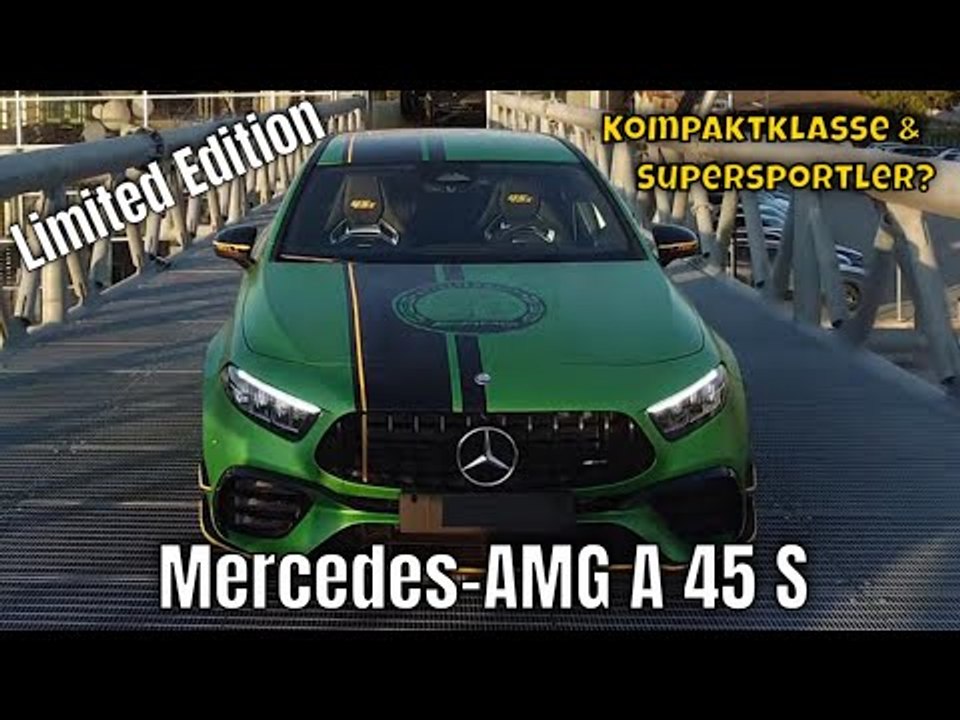 2024 Mercedes-AMG A 45 S Limited Edition: 421 PS purer (und seltener) Wahnsinn | alle Fakten