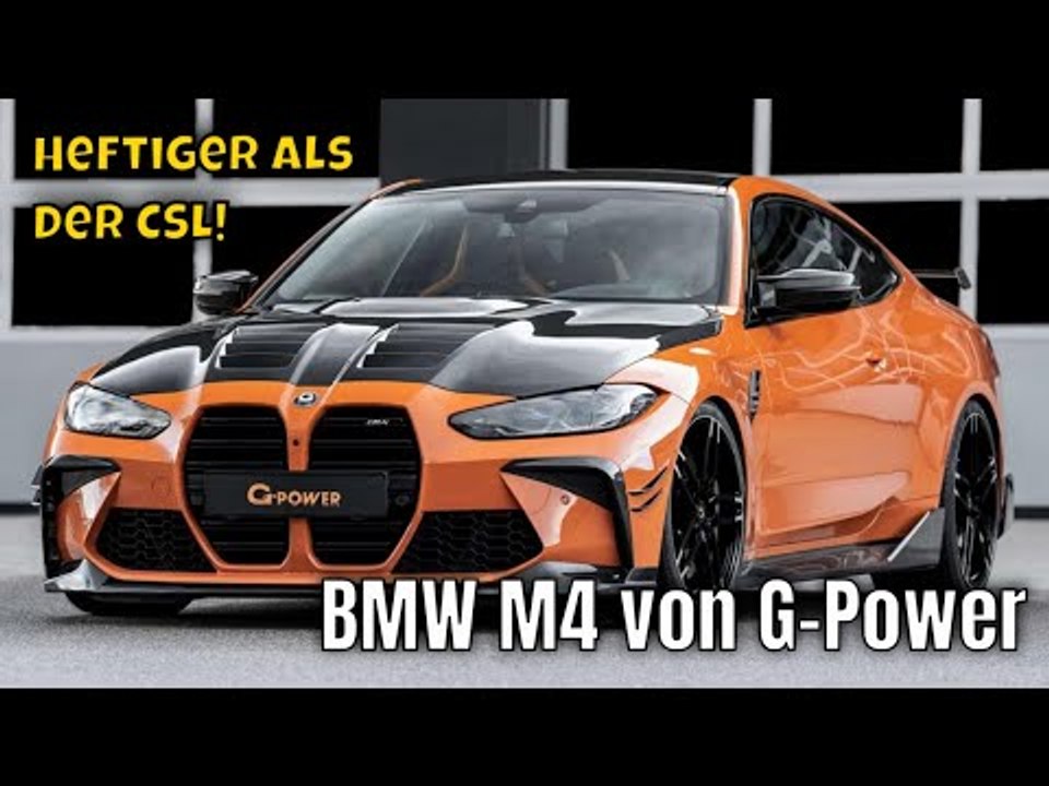 2024 BMW M4 (G82) von G-Power: 650 PS und ein atemberaubendes Design