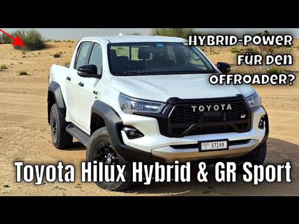 2024 Toyota Hilux Hybrid & GR Sport: Upgrade für Pick-up-Fans | die Fakten