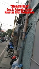 Steady Flow of Traffic on Gov. A. Pascual Street in Navotas City in the Philippines