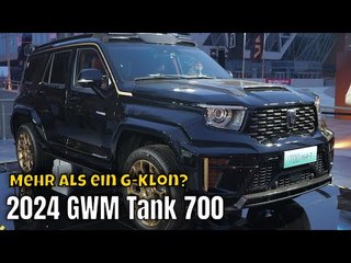 2024 GWM Tank 700: Chinas Luxus-SUV mit 523 PS als G-Klasse Gegner?
