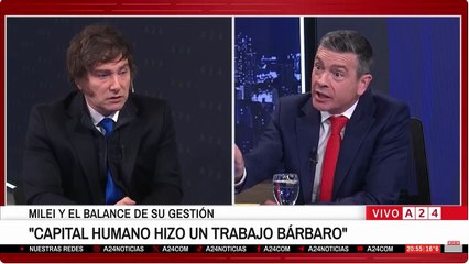 Milei le puso un número al objetivo que tiene para el riesgo país: "Va a colapsar..."