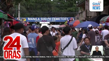 Mga bawal sa Manila South Cemetery kabilang ang mga alagang hayop, pinaiwan sa entrance | 24 Oras