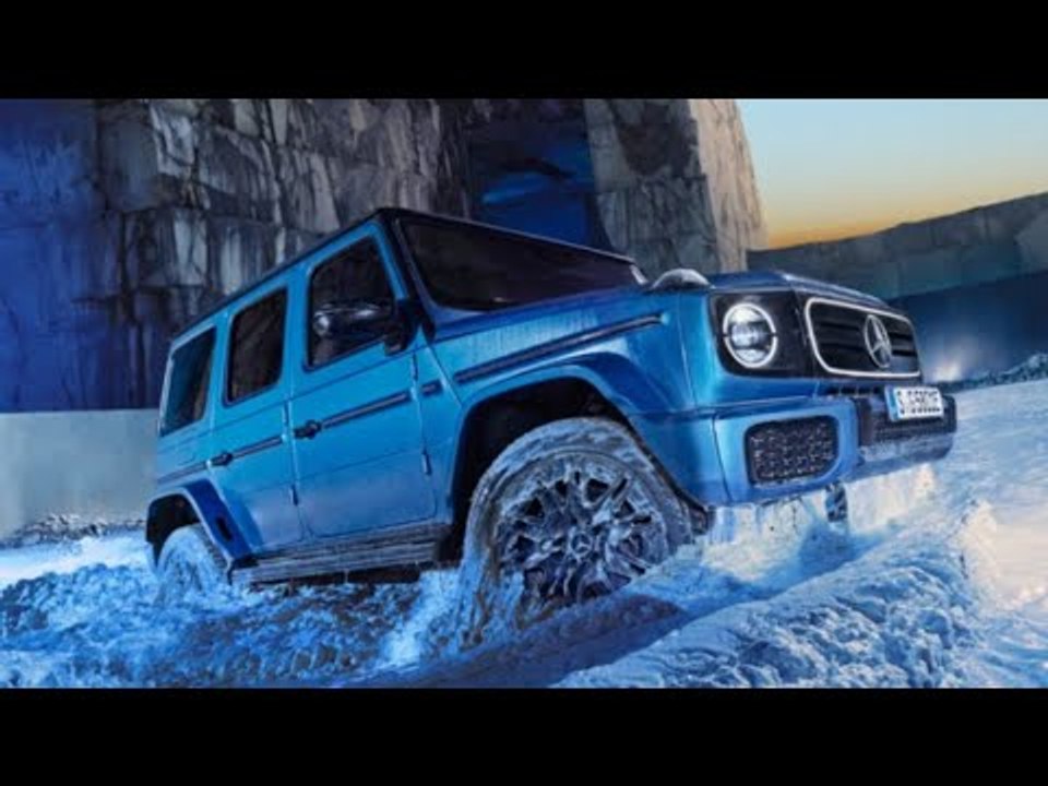 2025 Mercedes-Benz G-Klasse (EQ G580, V8 usw.): Extreme Performance auf Eis & Schnee!