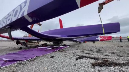 TRANSAT CAFÉ L'OR Le Havre Normandie2025 - Opération sauvetage pour l'OCEAN FIFTY KOESIO