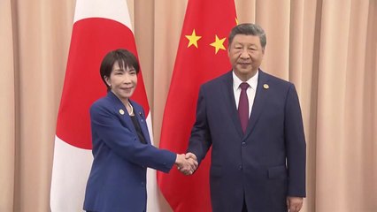 시진핑·다카이치 첫 중일 정상회담..."안정적·건설적 관계 구축" / YTN