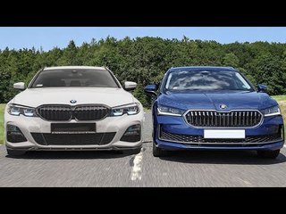 2025 Skoda Superb Combi vs. BMW 3er Touring G21 – Kombi-Duell der Mittelklasse
