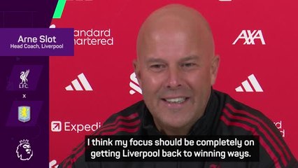 Slot not focused on contract talks during Liverpool struggles