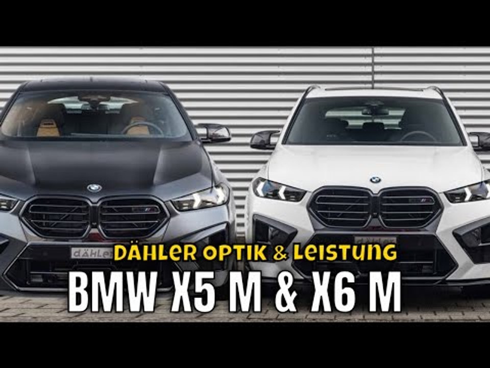 BMW X5 M & X6 M (F95/F96): Competition Tuning auf 720 PS & 900 NM von dÄHLer