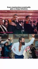 Every masterpiece deserves its moment… until someone decides to remix the magic. 😏🎬 Some things just shouldn’t be copied!  #glamsham #jhoomsharaabi #jamalkudu #bollywood #cinemacomparison #originalvsremake #filmmemes #reelvibes  glamsham, jhoom sharaabi