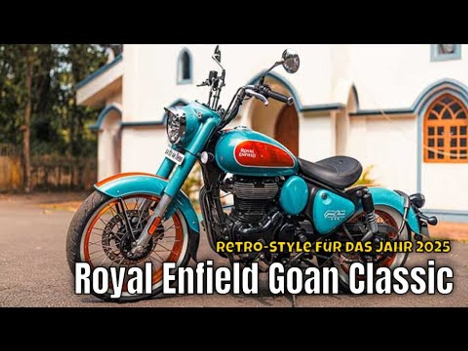 2025 Royal Enfield Goan Classic 350: cooler Bobber im Retro-Stil