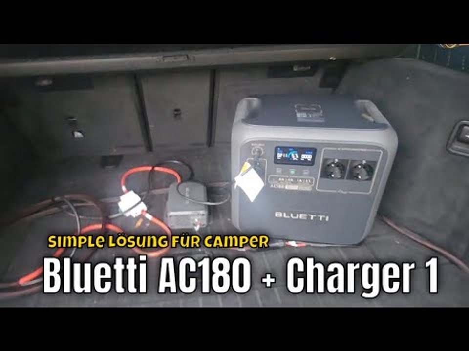 Ausprobiert: der gamechanger für camper | bluetti ac180 + charger 1