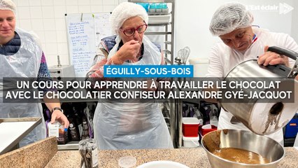 Un cours pour apprendre à travailler le chocolat avec le chocolatier confiseur Alexandre Gyé-Jacquot