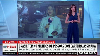 Brasil registra recorde: 49 milhões de pessoas com empregos formais