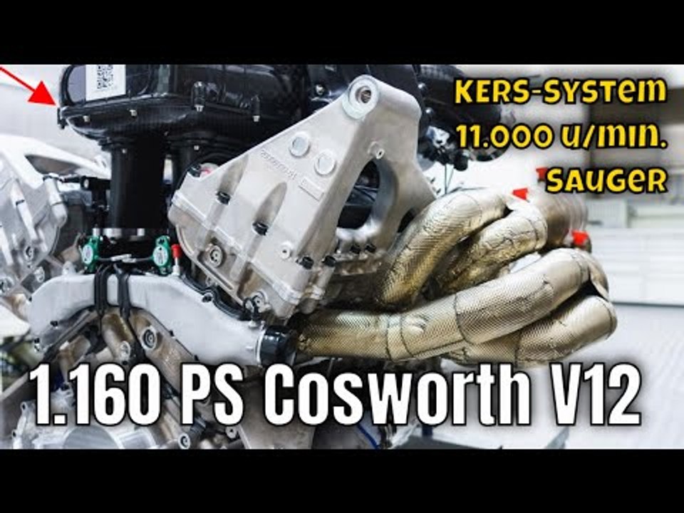 Aston Martin Valkyrie: 1.160 PS dank Cosworth V12 Sauger | der pure Wahnsinn
