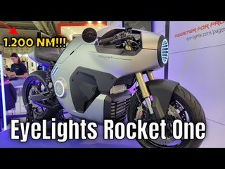 EyeLights Rocket One: irres 180 PS E-Bike der Zukunft | die Fakten