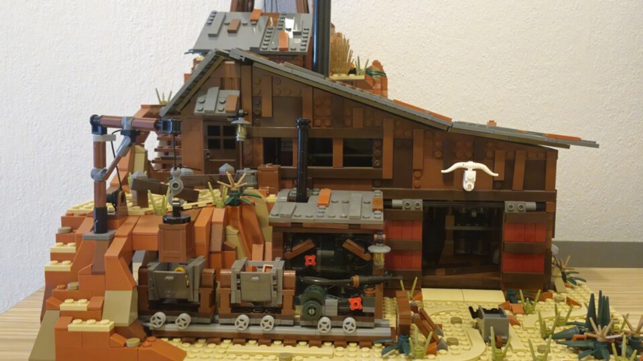 Wir zeigen alle Funktionen der Western Goldmine von BlueBrixx und es wird zur Fail Compilation