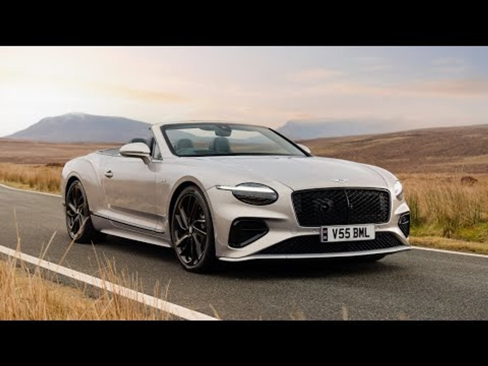 2025 Bentley Continental GTC Speed in Extreme Silver – 782 PS & brachialer Sound