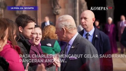 Raja Charles III Copot Gelar Bangsawan dan Usir Pangeran Andrew dari Istana Windsor