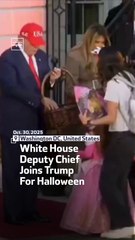 White House Deputy Chief Celebrates Halloween with Trump