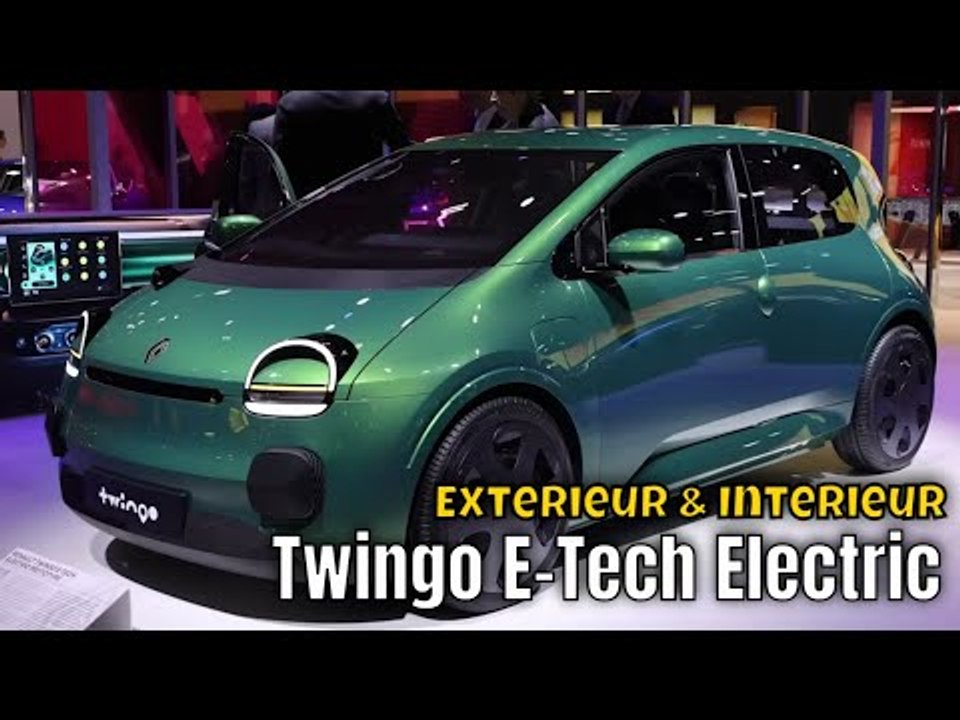 Renault Twingo E-Tech Electric: Elektroflitzer unter 20.000 EUR (Exterieur & Interieur)