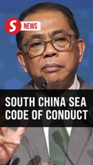 China backs drafting code of conduct for South China Sea, says Khaled