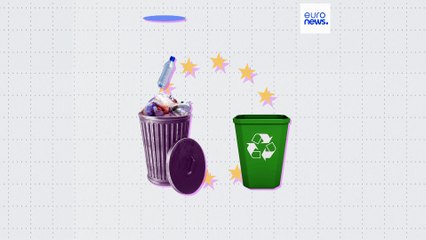 Reduzir, reutilizar, reciclar: que quantidade de resíduos de embalagens produzem os cidadãos da UE?