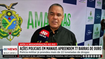 Amazonas: Rota de tráfico internacional e apreensão recorde de ouro