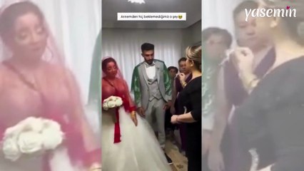 Gelin almasında anne damat adayına gözdağı verdi: Sosyal medya ikiye bölündü!