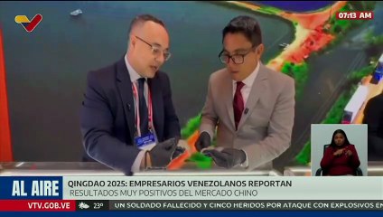 Empresario venezolano Frank Sanoja destaca los resultados positivos en la Expo Feria Qingdao 2025