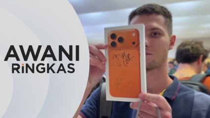 AWANI Ringkas: Apple ramal jualan iPhone musim cuti