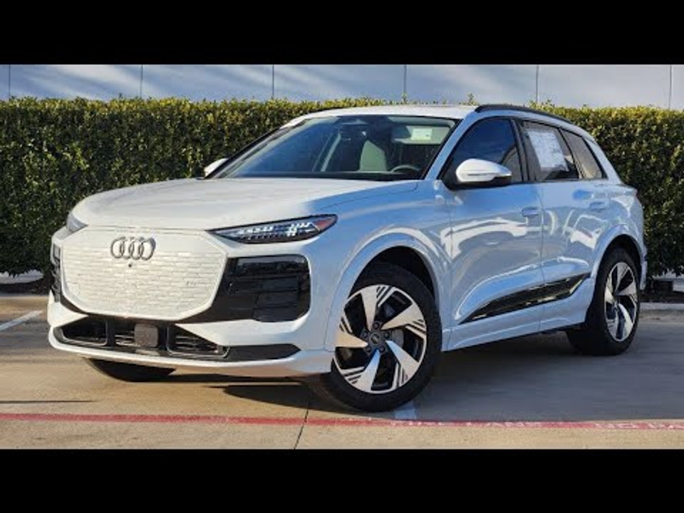 2025 audi q6 e-tron quattro im edlen gletscherweiß – das elektro-suv im detail