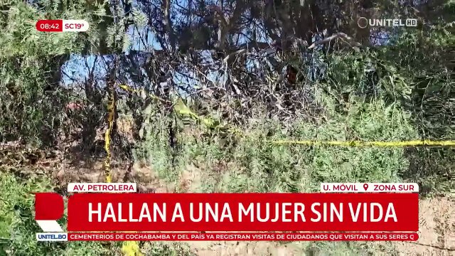 Hallan a una joven sin vida arrojada debajo de unos árboles en la zona sur de Cochabamba