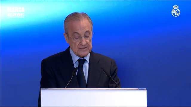 Florentino, sobre Mbappé: Estoy muy orgulloso de tener un jugador como tú