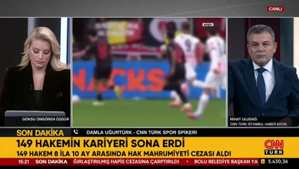 SON DAKİKA... PFDK bahis oynayan hakemler için kararını verdi!