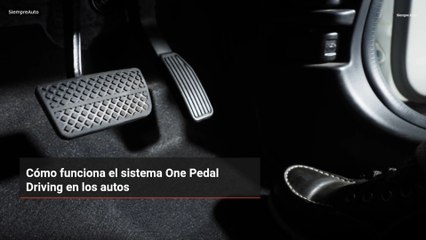 Cómo funciona el sistema One Pedal Driving en los autos