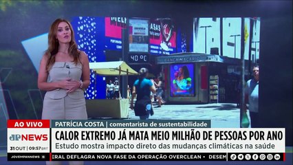 Calor extremo causa 500 mil mortes por ano no mundo | JP SUSTENTÁVEL