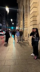 Paul Wesley and his fiancée Natalie Kückenburg in Paris